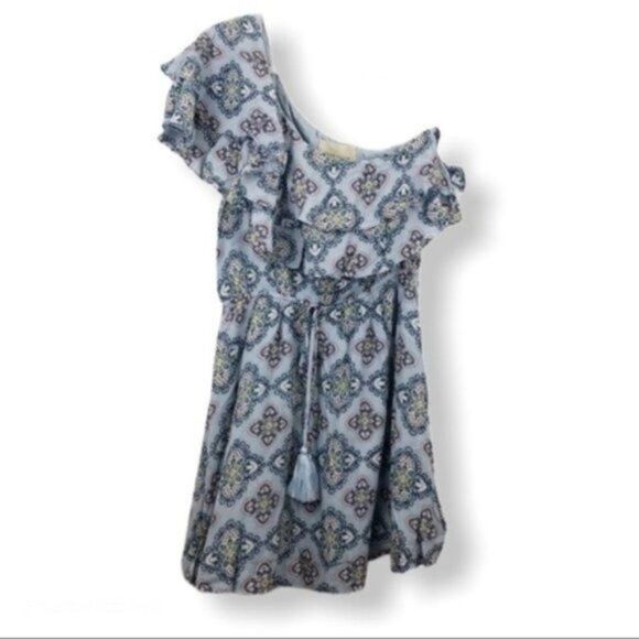 MOON RIVER Floral One-Shoulder Dress - Picture 2 of 8